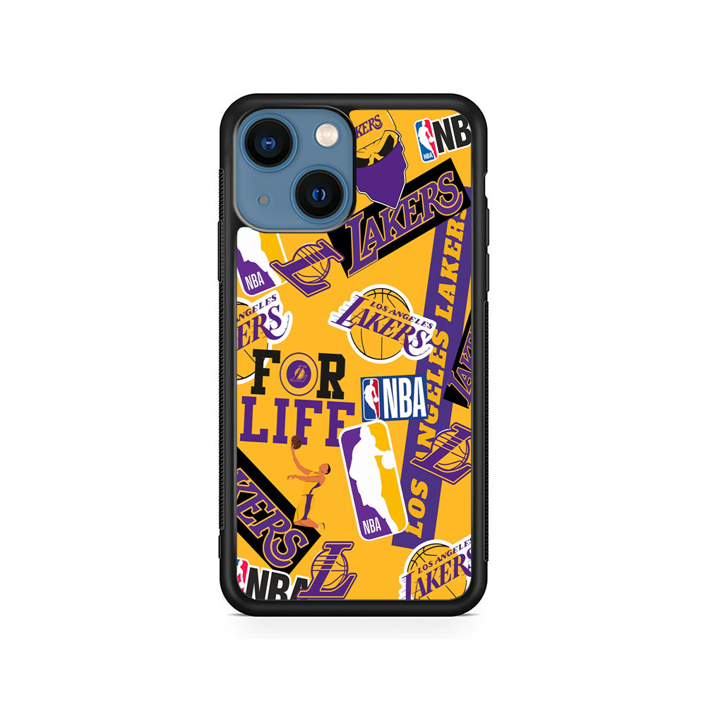 NBA Los Angeles Lakers Pride iPhone 14 Case