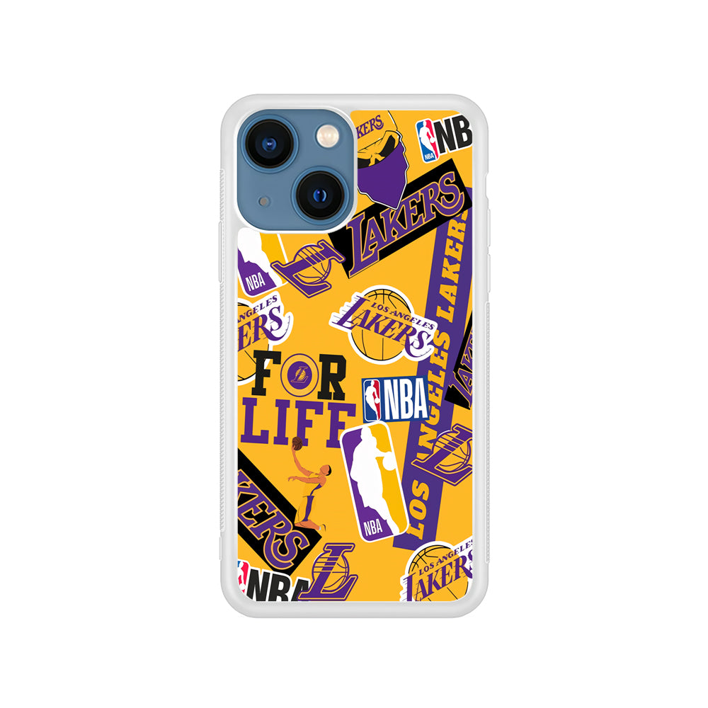 NBA Los Angeles Lakers Pride iPhone 14 Case