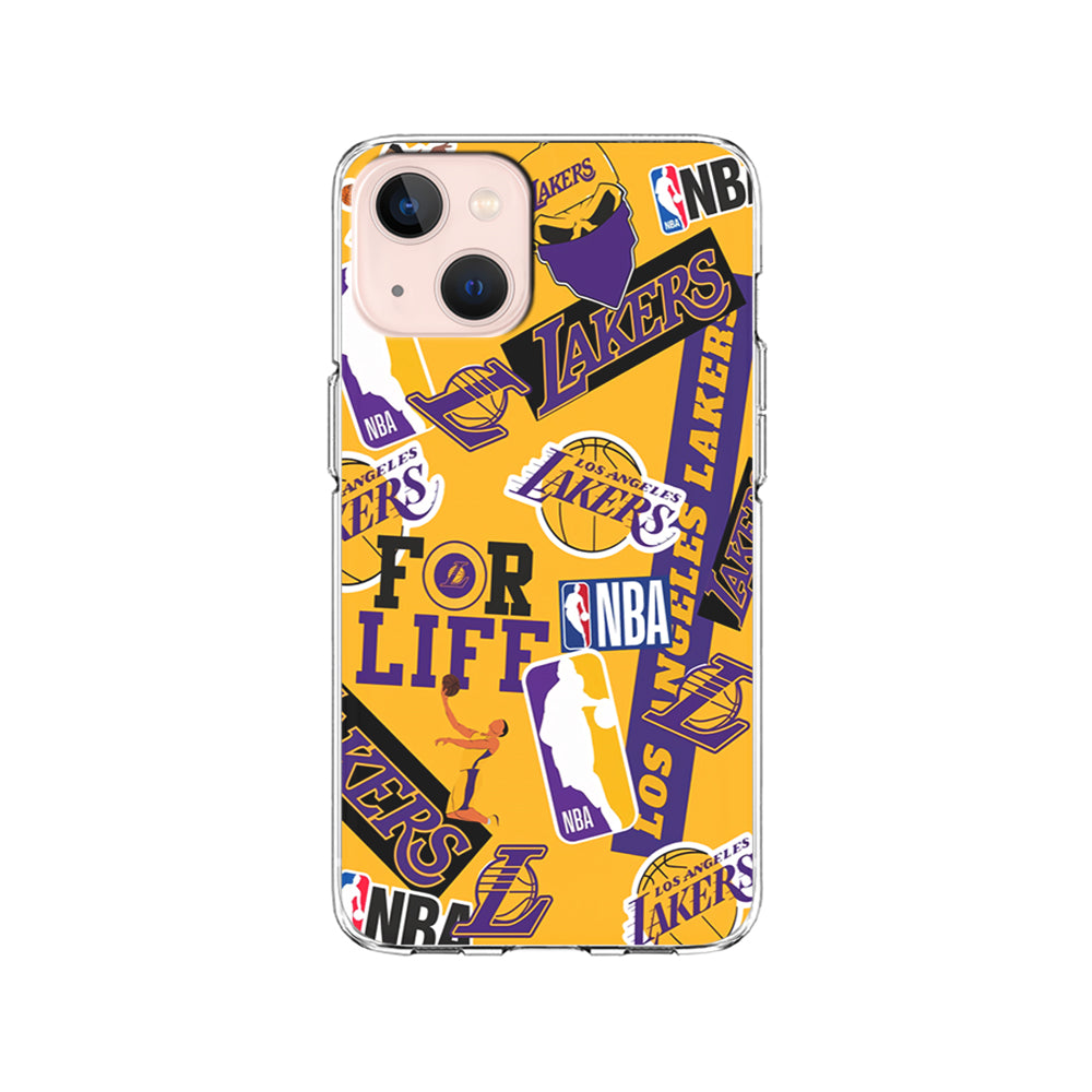 NBA Los Angeles Lakers Pride iPhone 14 Case