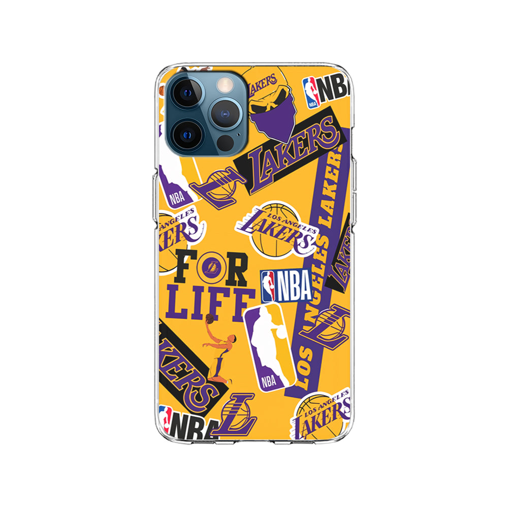 NBA Los Angeles Lakers Pride iPhone 14 Pro Case