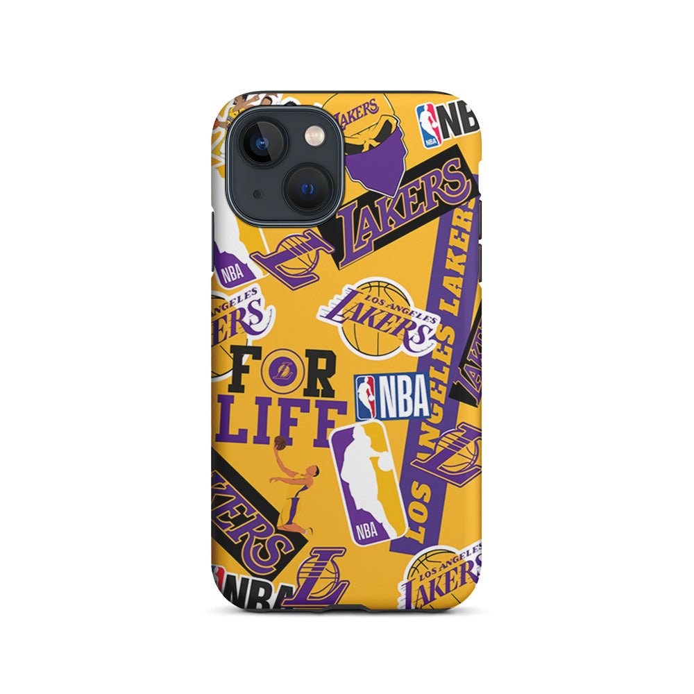 NBA Los Angeles Lakers Pride iPhone 14 Case