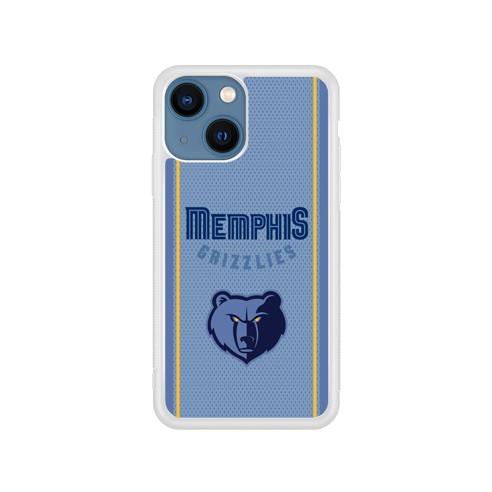 NBA Memphis Grizzlies Jersey iPhone 15 Plus Case