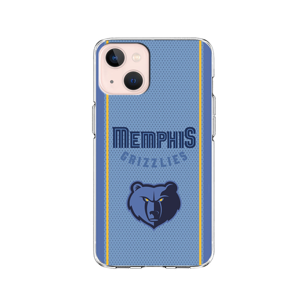 NBA Memphis Grizzlies Jersey iPhone 15 Plus Case