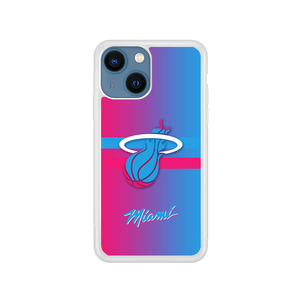 NBA Miami Heat Spectrum iPhone 15 Plus Case