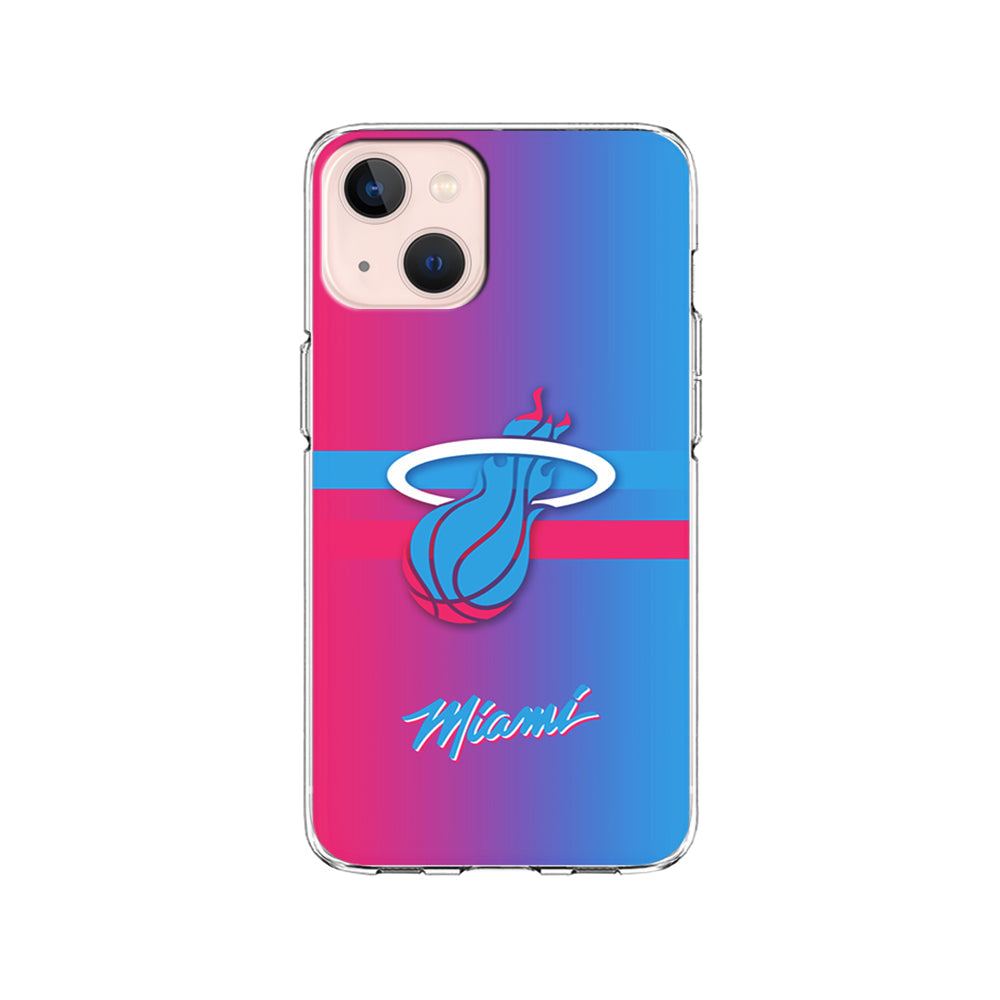 NBA Miami Heat Spectrum iPhone 15 Plus Case