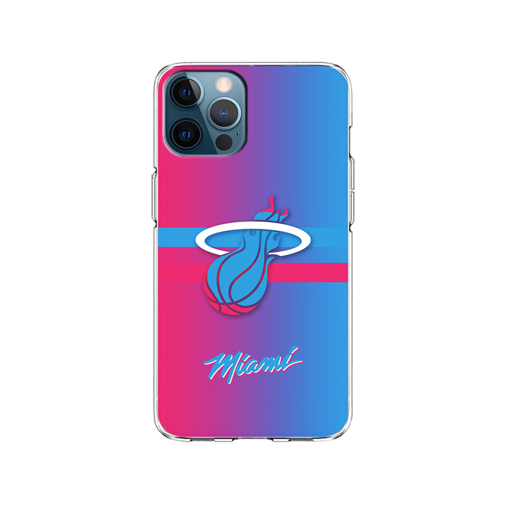 NBA Miami Heat Spectrum iPhone 14 Pro Case