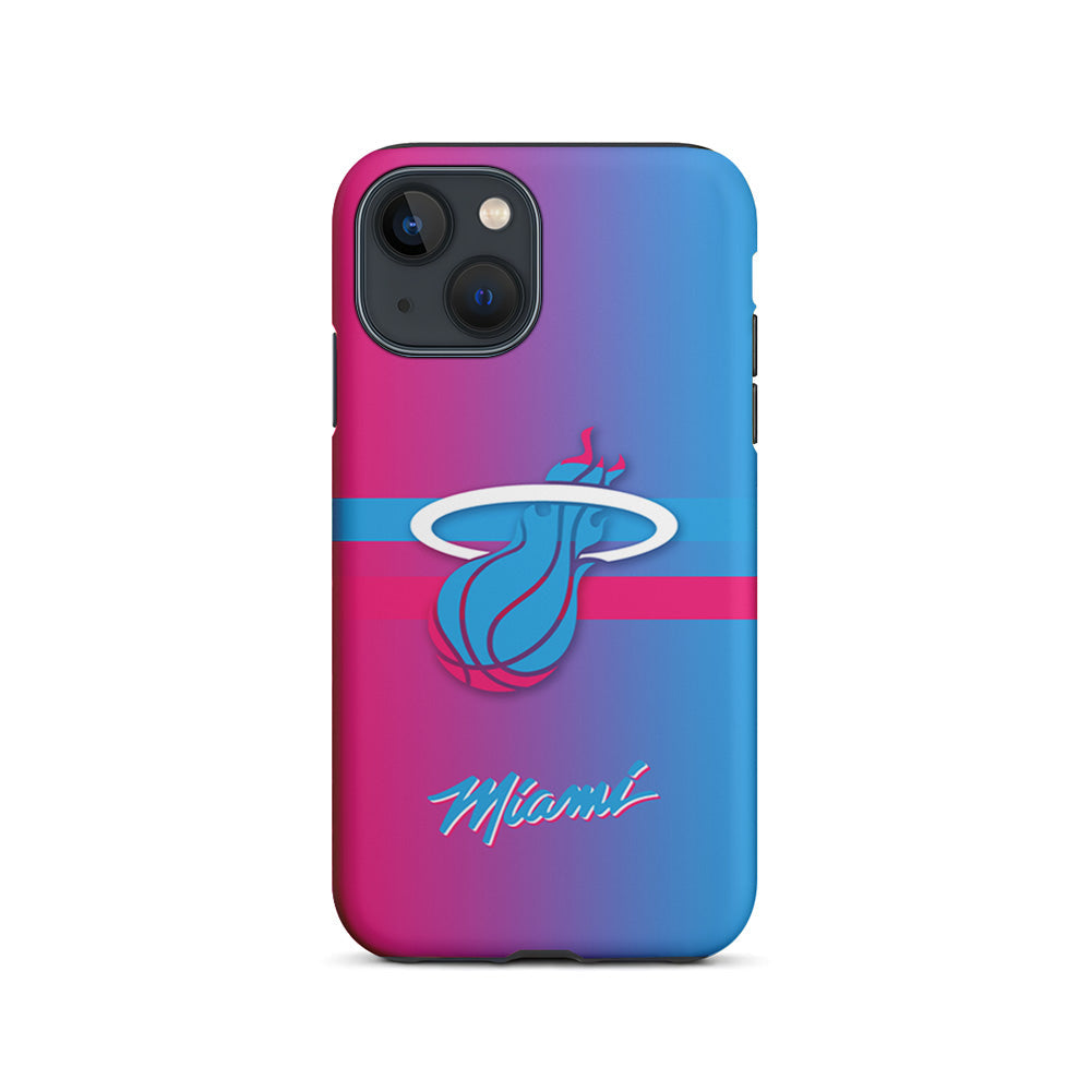 NBA Miami Heat Spectrum iPhone 15 Plus Case