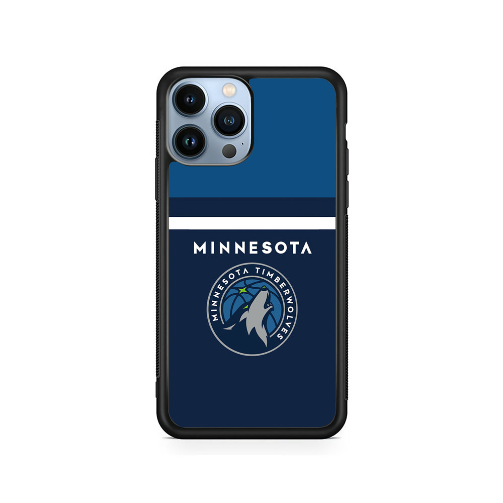 NBA Minnesota Timberwolves Jersey iPhone 15 Pro Case