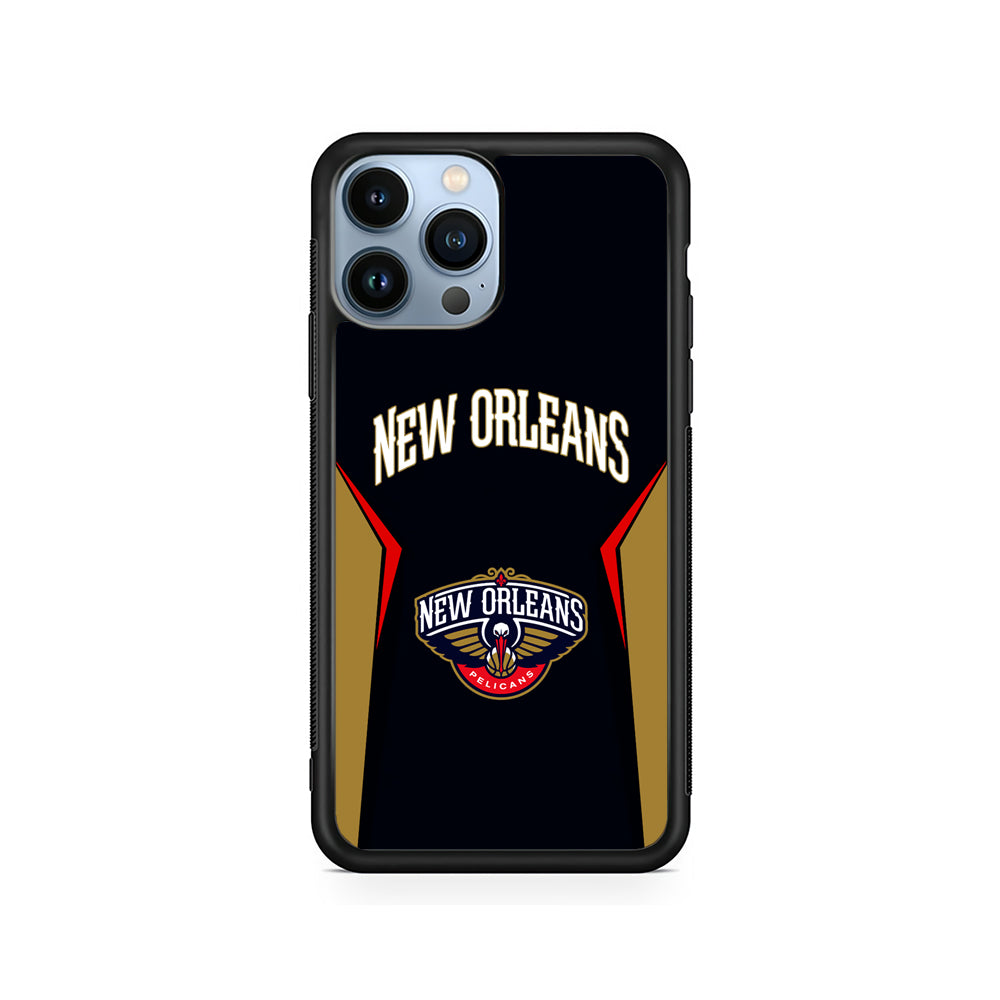 NBA New Orleans Pelicans Jersey iPhone 14 Pro Case