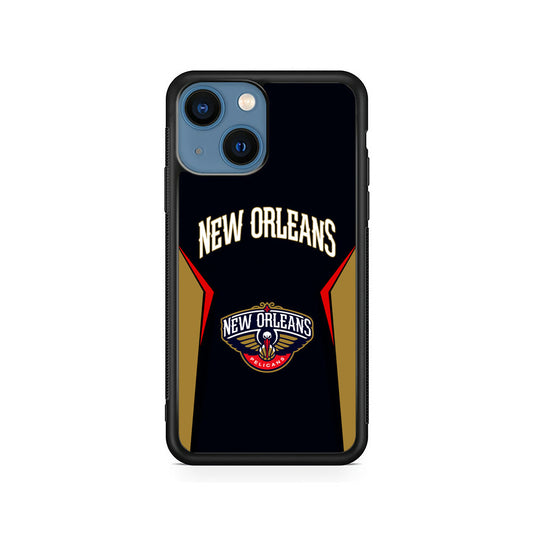 NBA New Orleans Pelicans Jersey iPhone 15 Plus Case