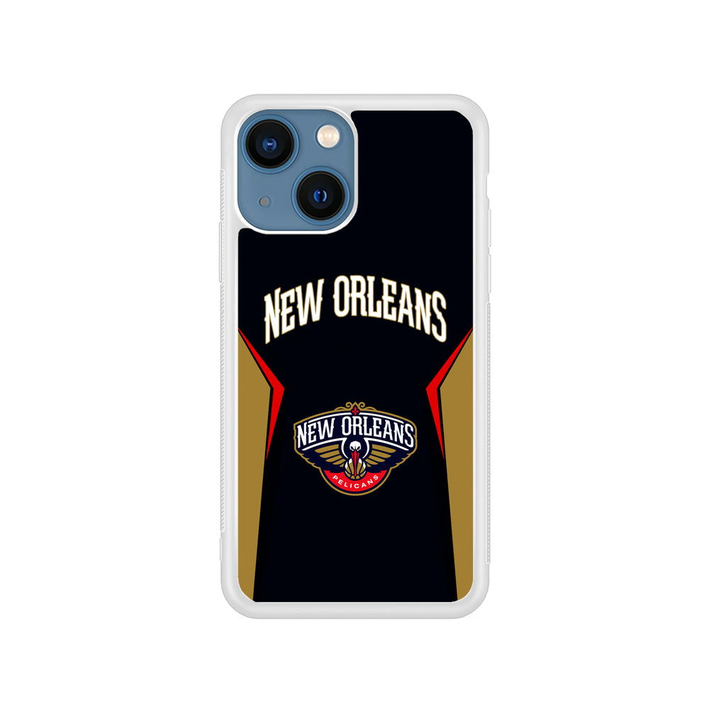 NBA New Orleans Pelicans Jersey iPhone 14 Case