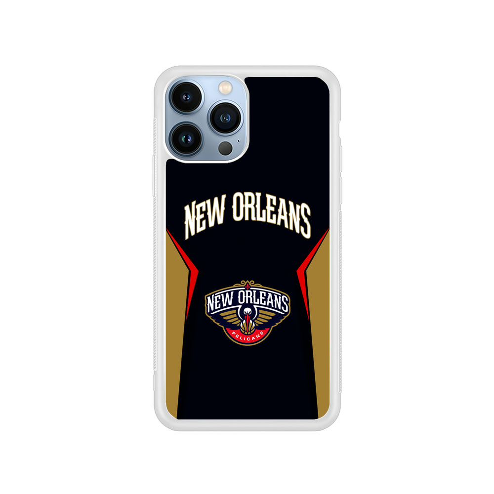 NBA New Orleans Pelicans Jersey iPhone 14 Pro Case