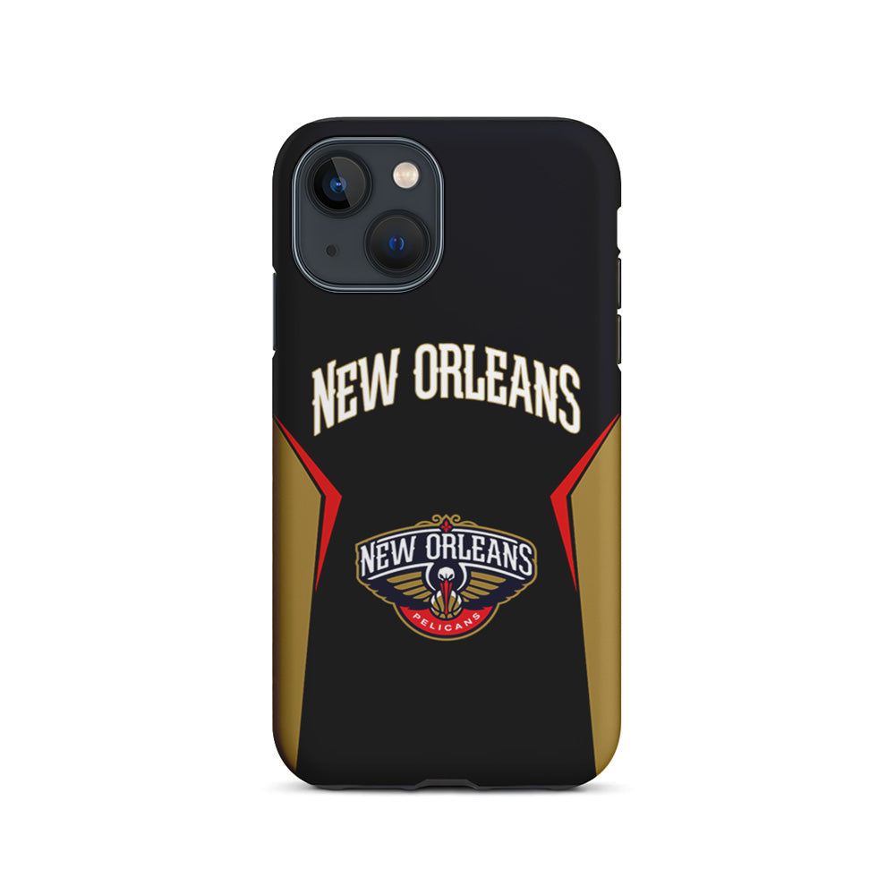 NBA New Orleans Pelicans Jersey iPhone 14 Case