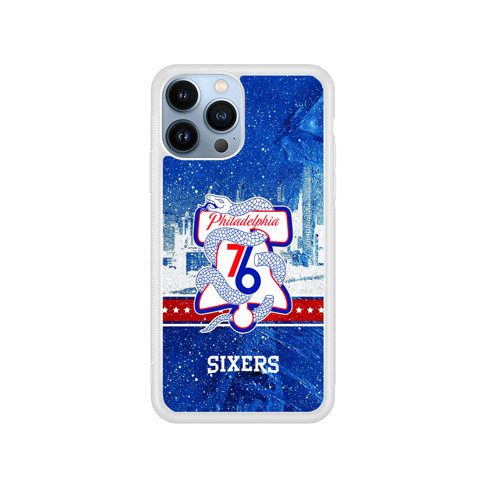 NBA Philadelphia 76ers Sixers iPhone 15 Pro Case