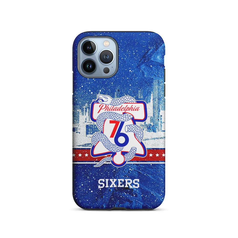 NBA Philadelphia 76ers Sixers iPhone 15 Pro Case