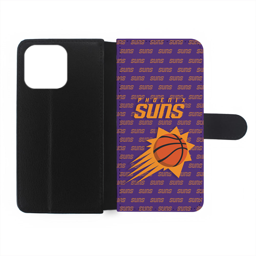 NBA Phoenix Suns Pattern iPhone 15 Pro Case