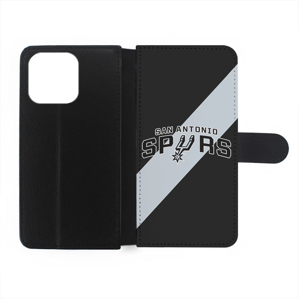 NBA San Antonio Spurs Stripe iPhone 15 Plus Case