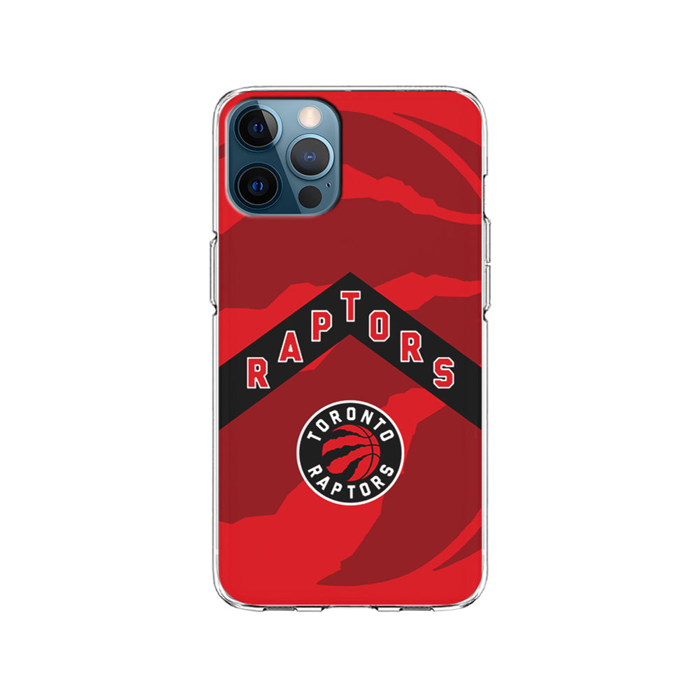 NBA Toronto Raptors Red iPhone 14 Pro Case