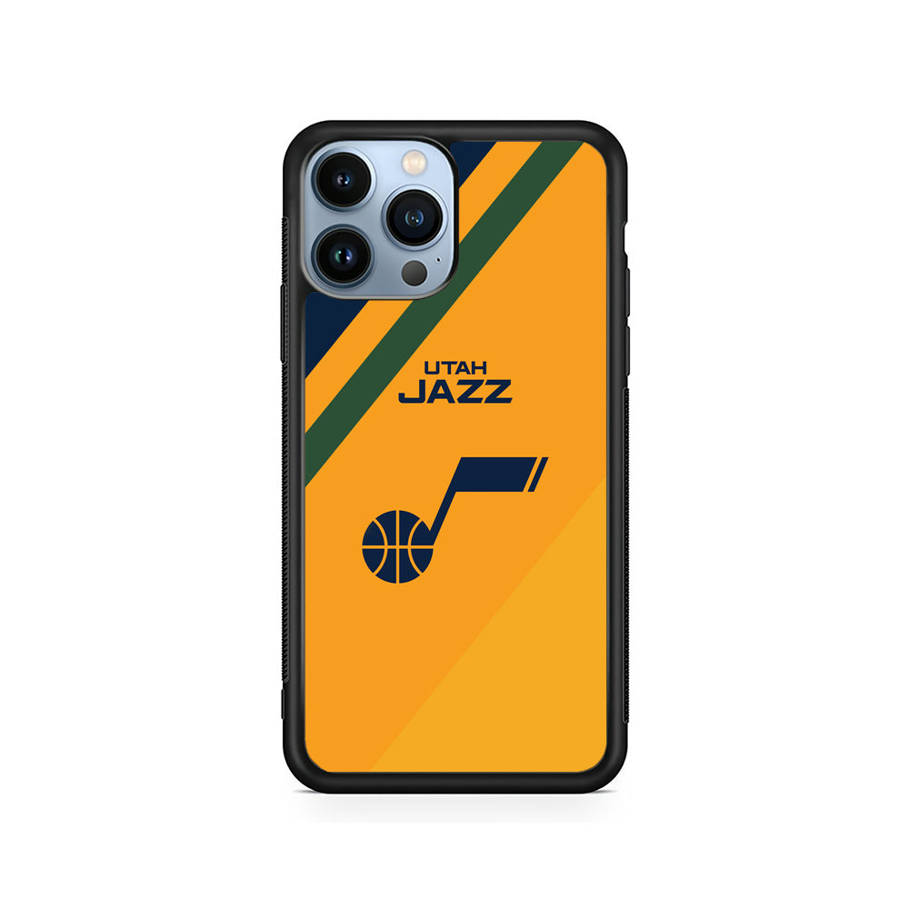 NBA Utah Jazz Logo iPhone 15 Pro Case