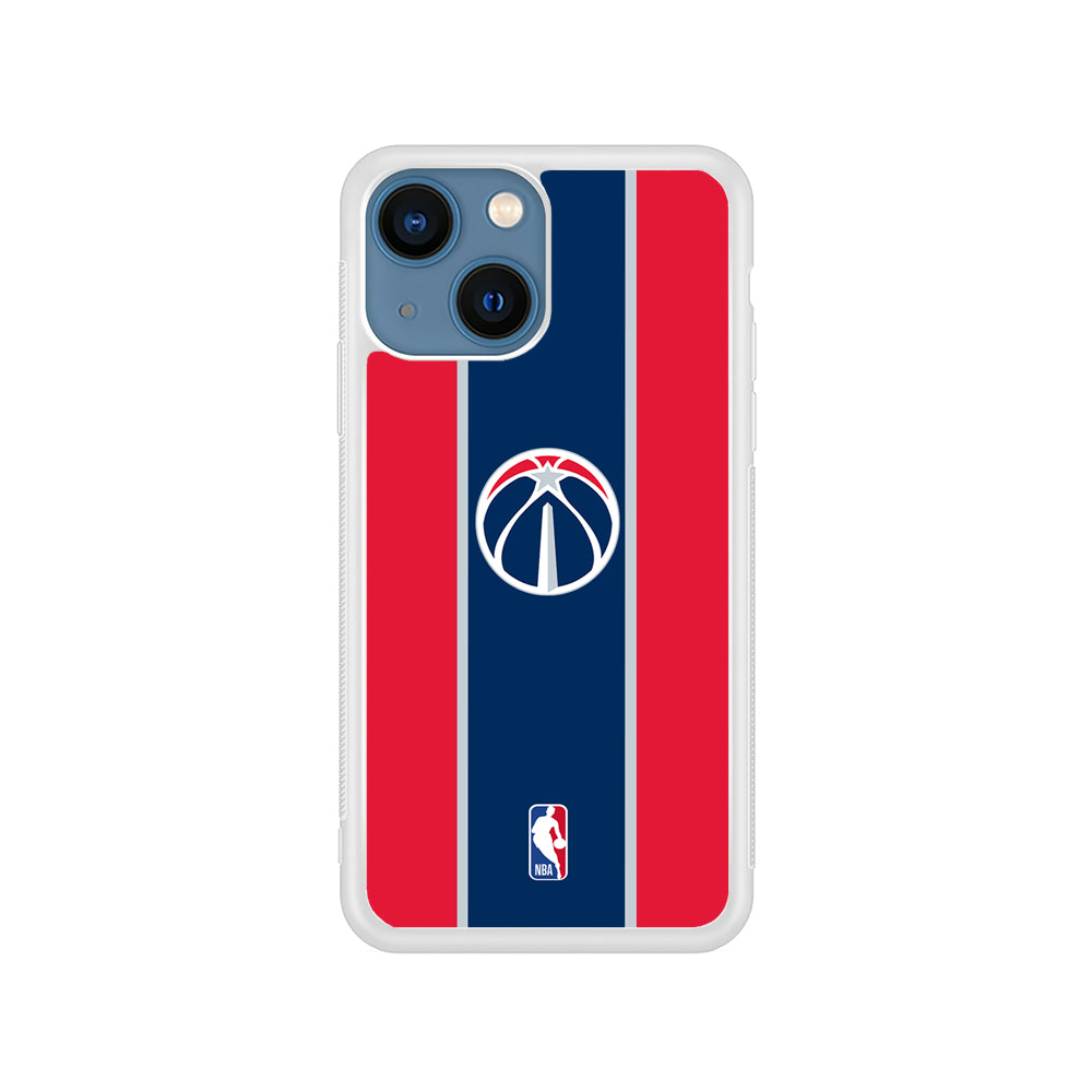 NBA Washington Wizards Stripe iPhone 14 Case