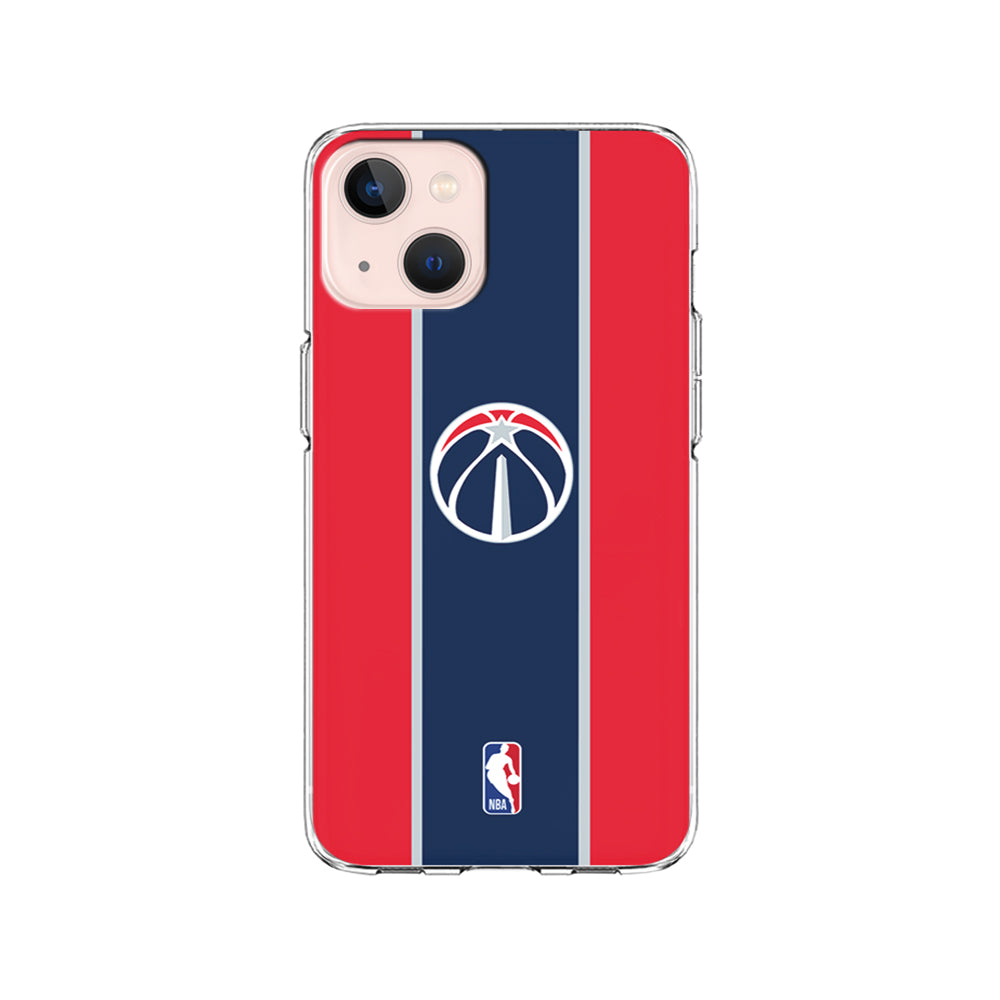 NBA Washington Wizards Stripe iPhone 14 Case