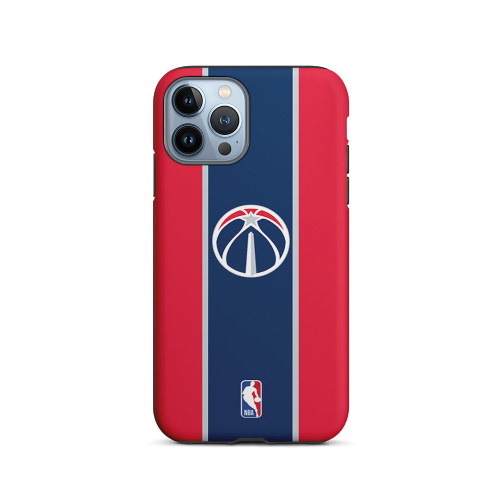 NBA Washington Wizards Stripe iPhone 15 Pro Case