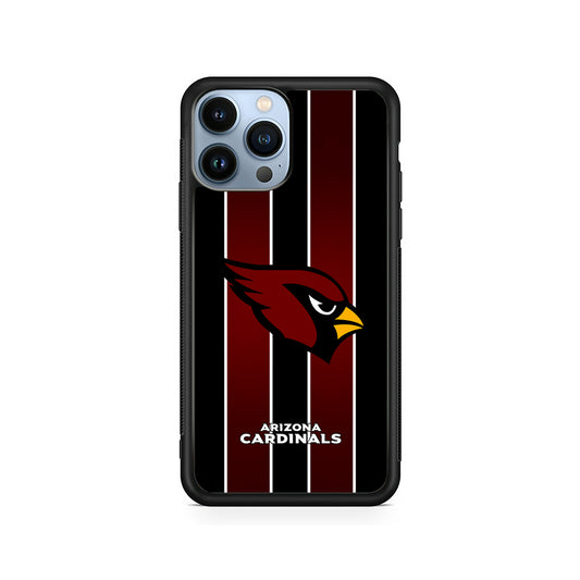 NFL Arizona Cardinals Strike Line iPhone 15 Pro Case