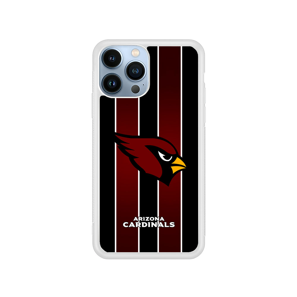 NFL Arizona Cardinals Strike Line iPhone 15 Pro Case