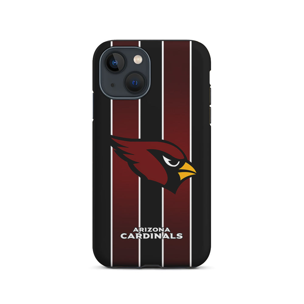 NFL Arizona Cardinals Strike Line iPhone 15 Plus Case