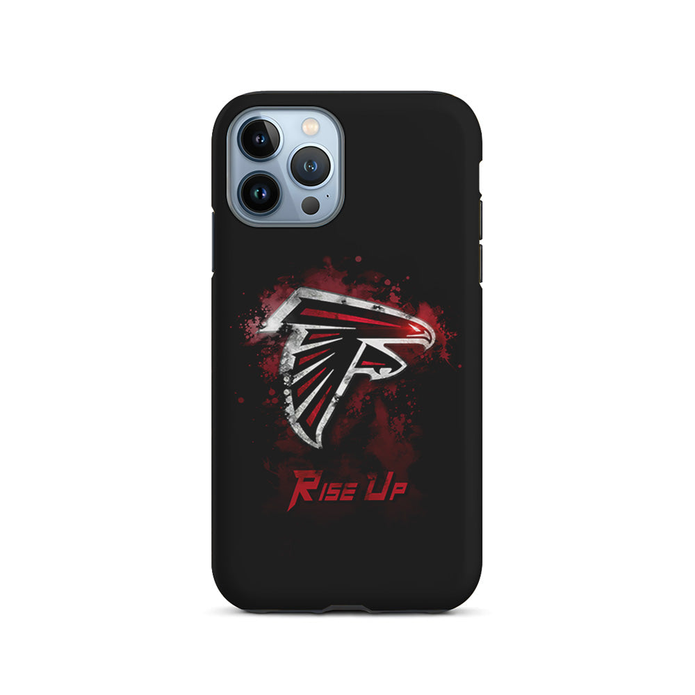 NFL Atlanta Falcons Rise Up iPhone 15 Pro Case