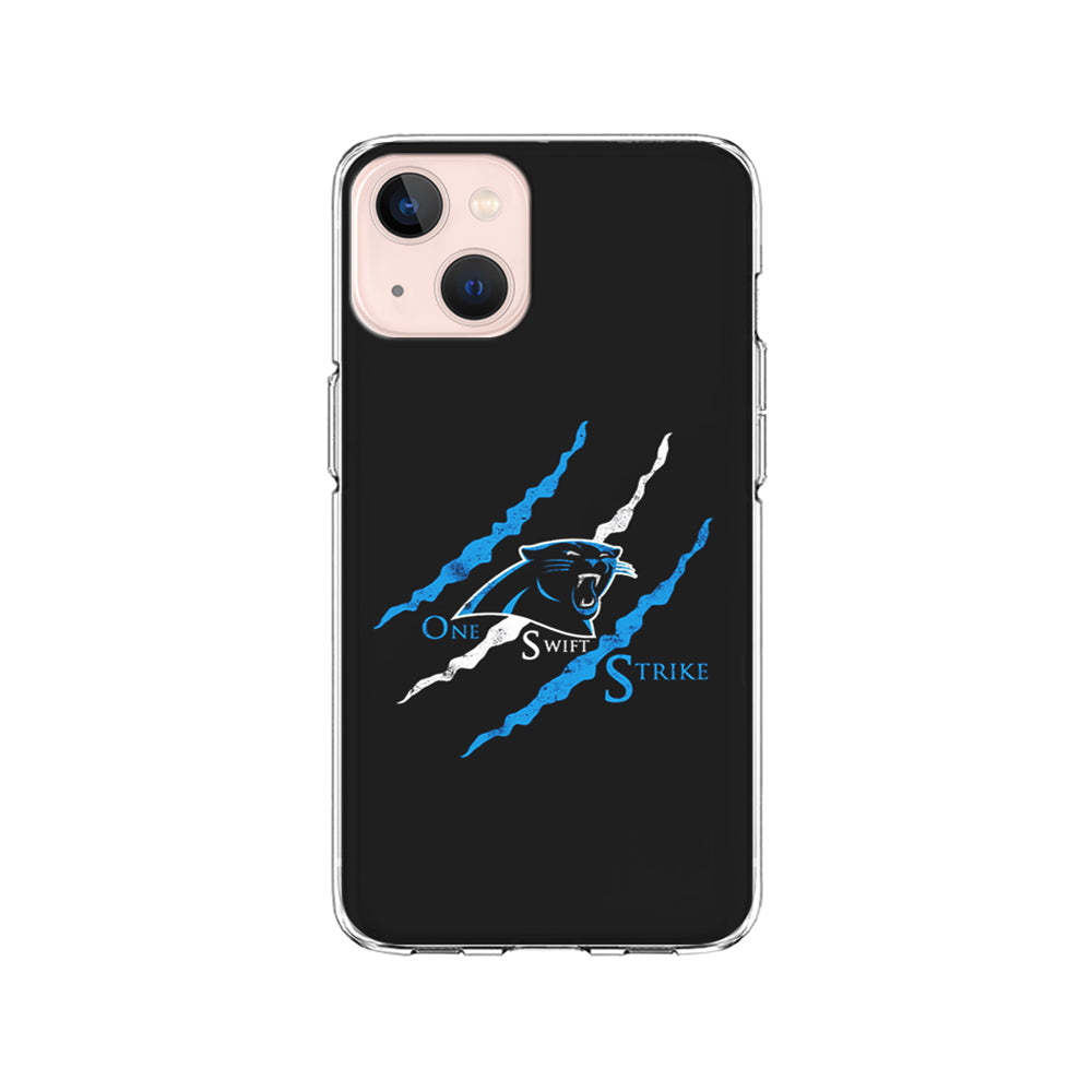 NFL Carolina Panthers Strike iPhone 15 Plus Case