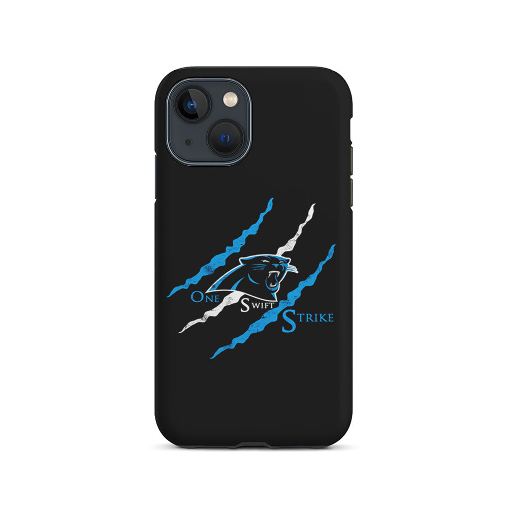 NFL Carolina Panthers Strike iPhone 15 Plus Case