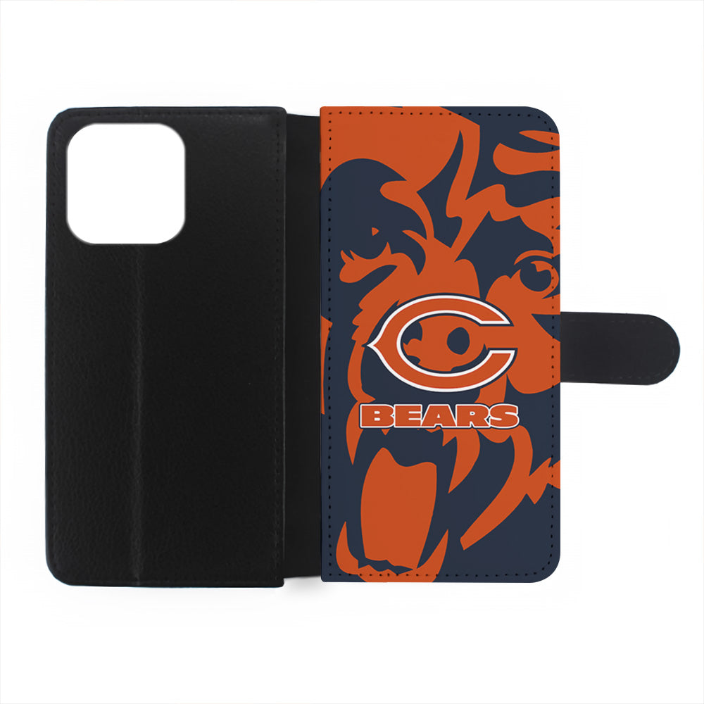 NFL Chicago Bears Scream Silhouette iPhone 15 Plus Case