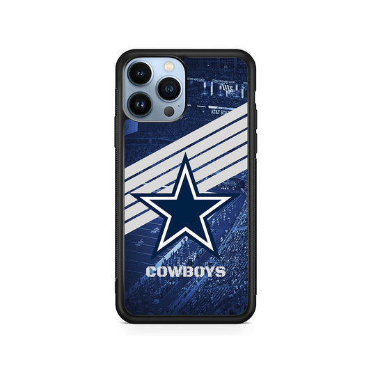 NFL Dallas Cowboys All Blue Stadium iPhone 15 Pro Case