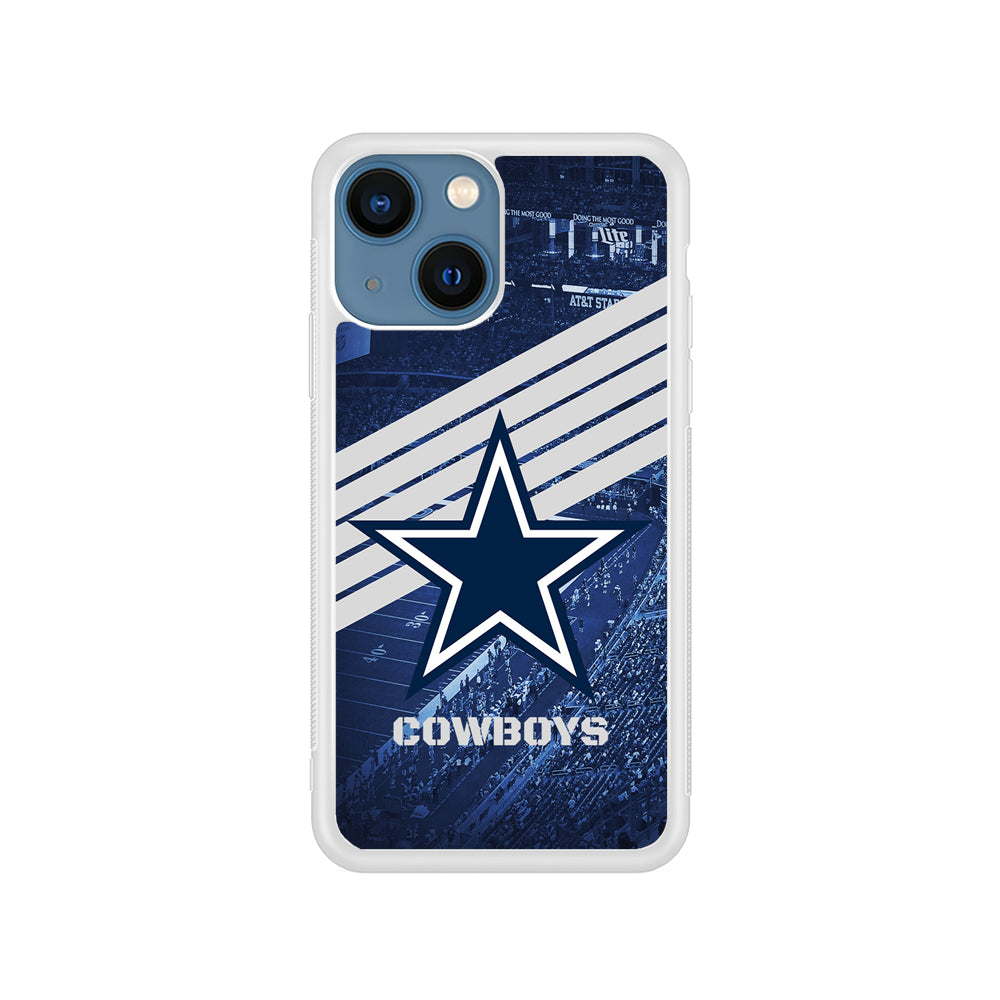 NFL Dallas Cowboys All Blue Stadium iPhone 15 Plus Case