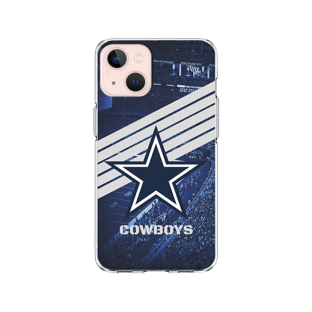 NFL Dallas Cowboys All Blue Stadium iPhone 15 Plus Case