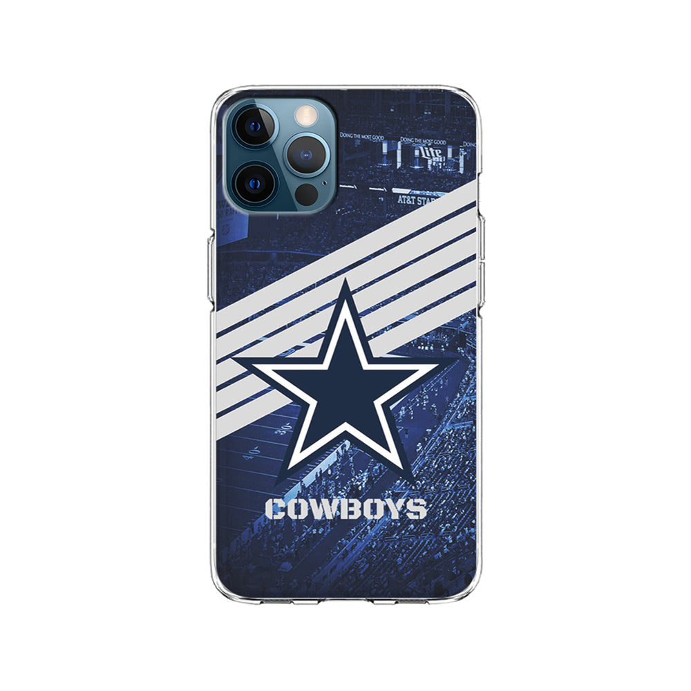 NFL Dallas Cowboys All Blue Stadium iPhone 15 Pro Case