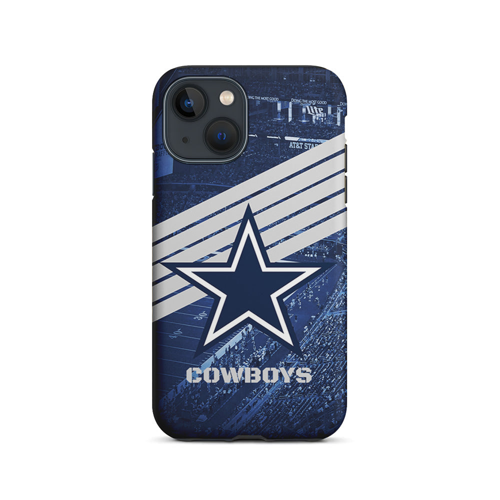 NFL Dallas Cowboys All Blue Stadium iPhone 15 Plus Case