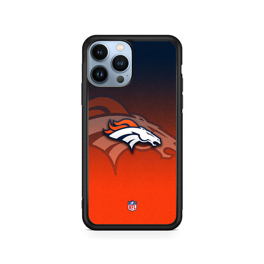 NFL Denver Broncos Gradation Color iPhone 15 Pro Case