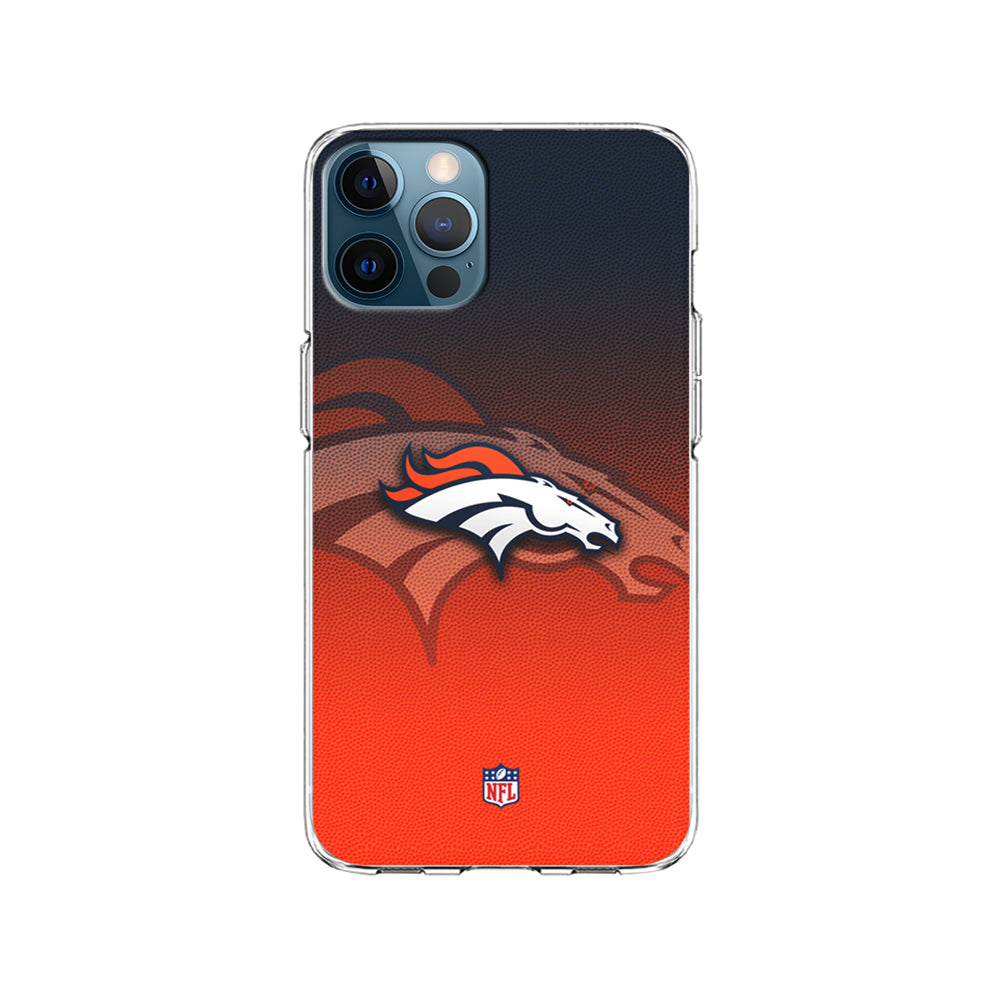 NFL Denver Broncos Gradation Color iPhone 15 Pro Case