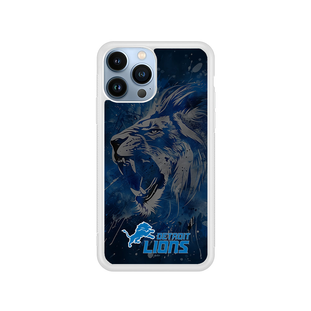 NFL Detroit Lions Roar iPhone 15 Pro Case