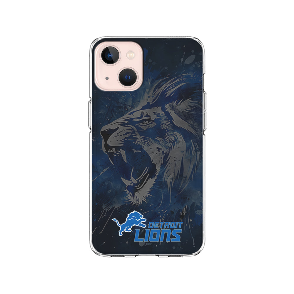 NFL Detroit Lions Roar iPhone 15 Plus Case