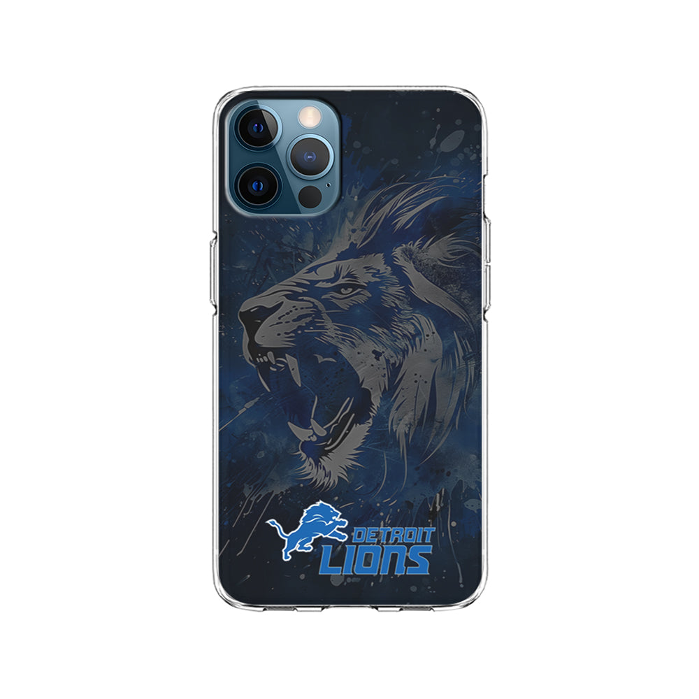 NFL Detroit Lions Roar iPhone 15 Pro Case