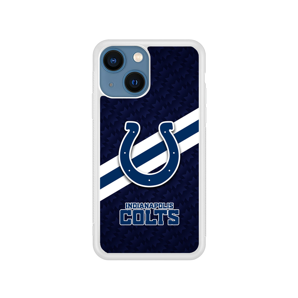 NFL Indianapolis Colts Stripe iPhone 15 Plus Case