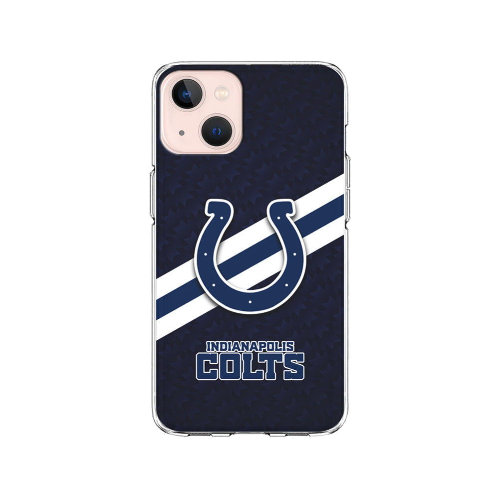 NFL Indianapolis Colts Stripe iPhone 15 Plus Case