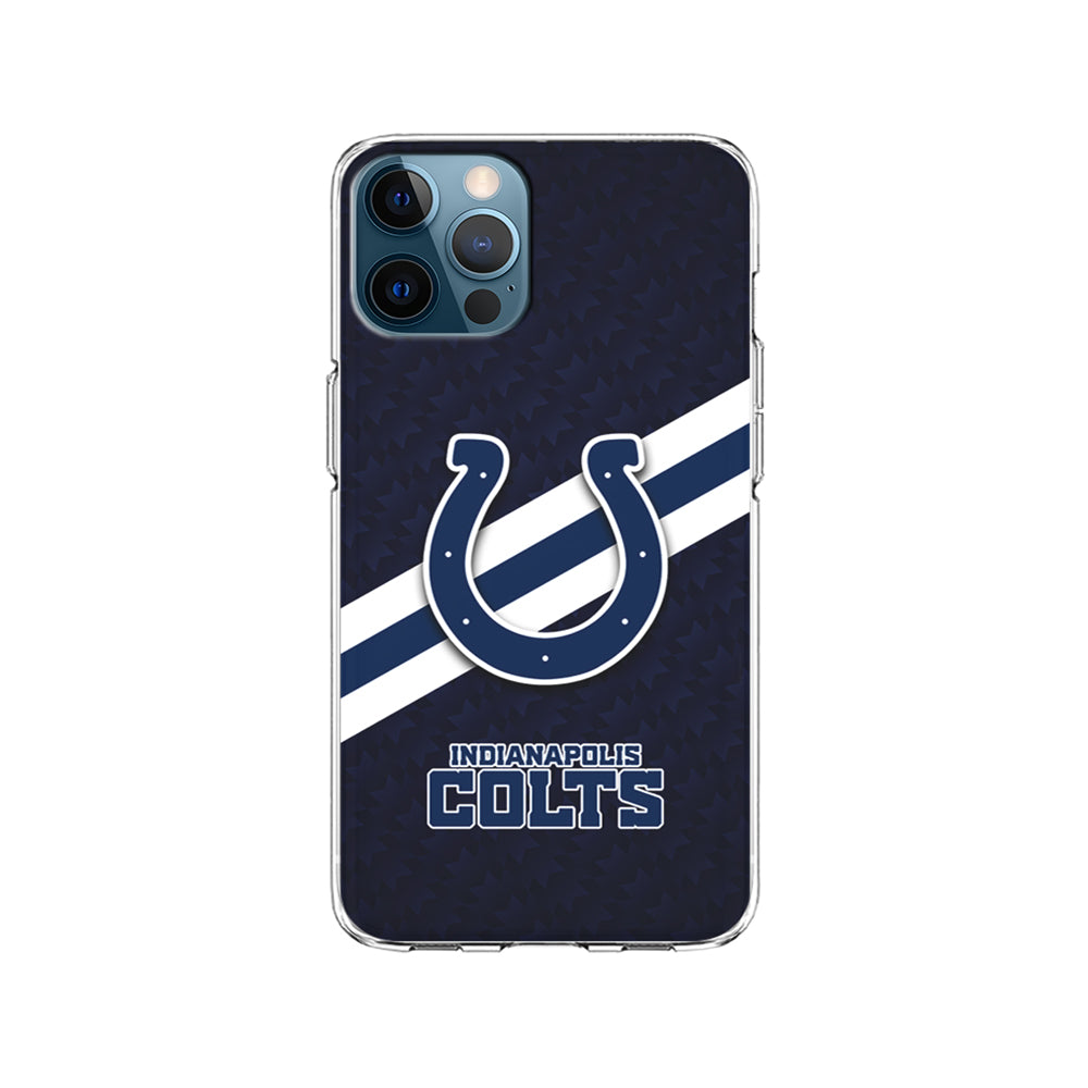 NFL Indianapolis Colts Stripe iPhone 15 Pro Case