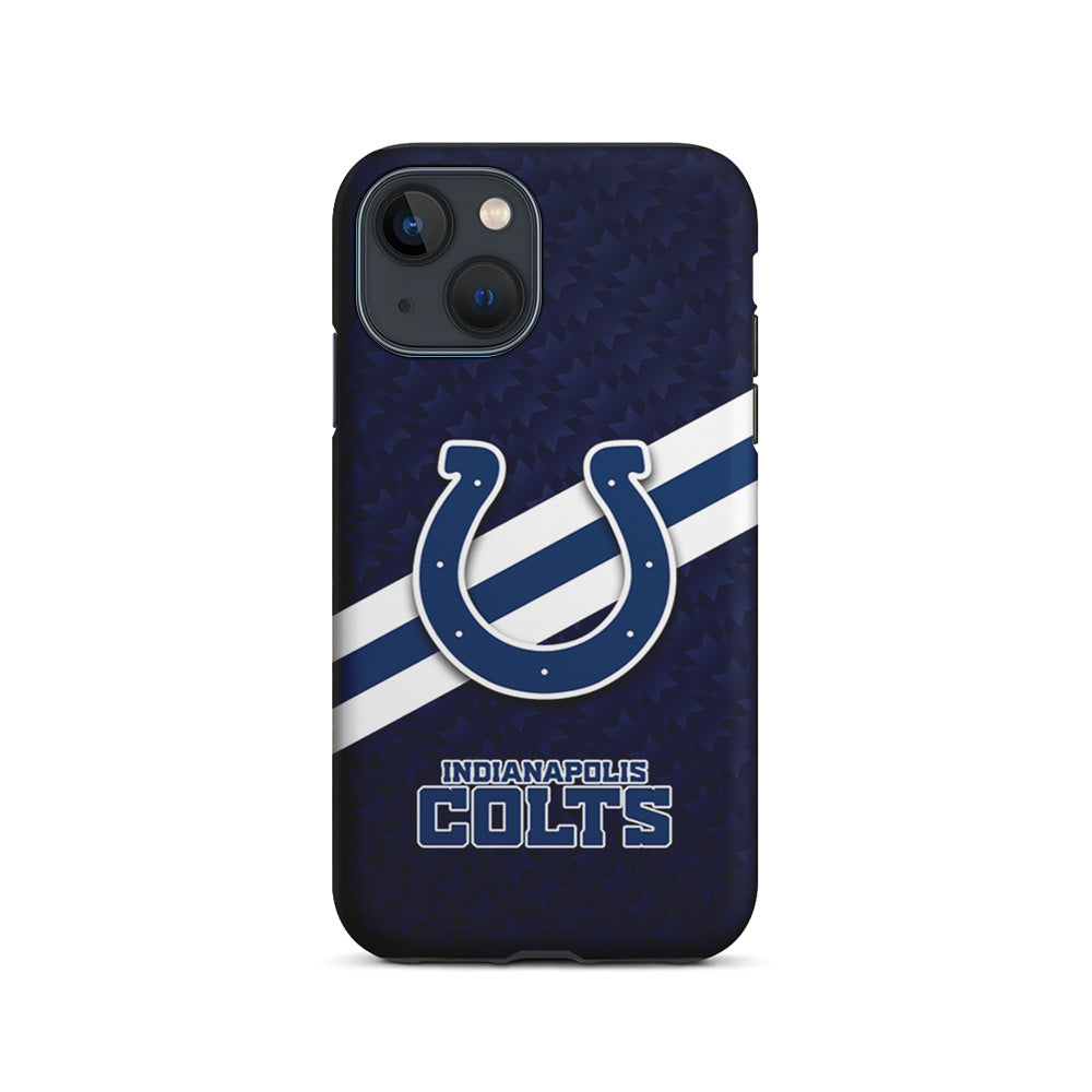 NFL Indianapolis Colts Stripe iPhone 15 Plus Case