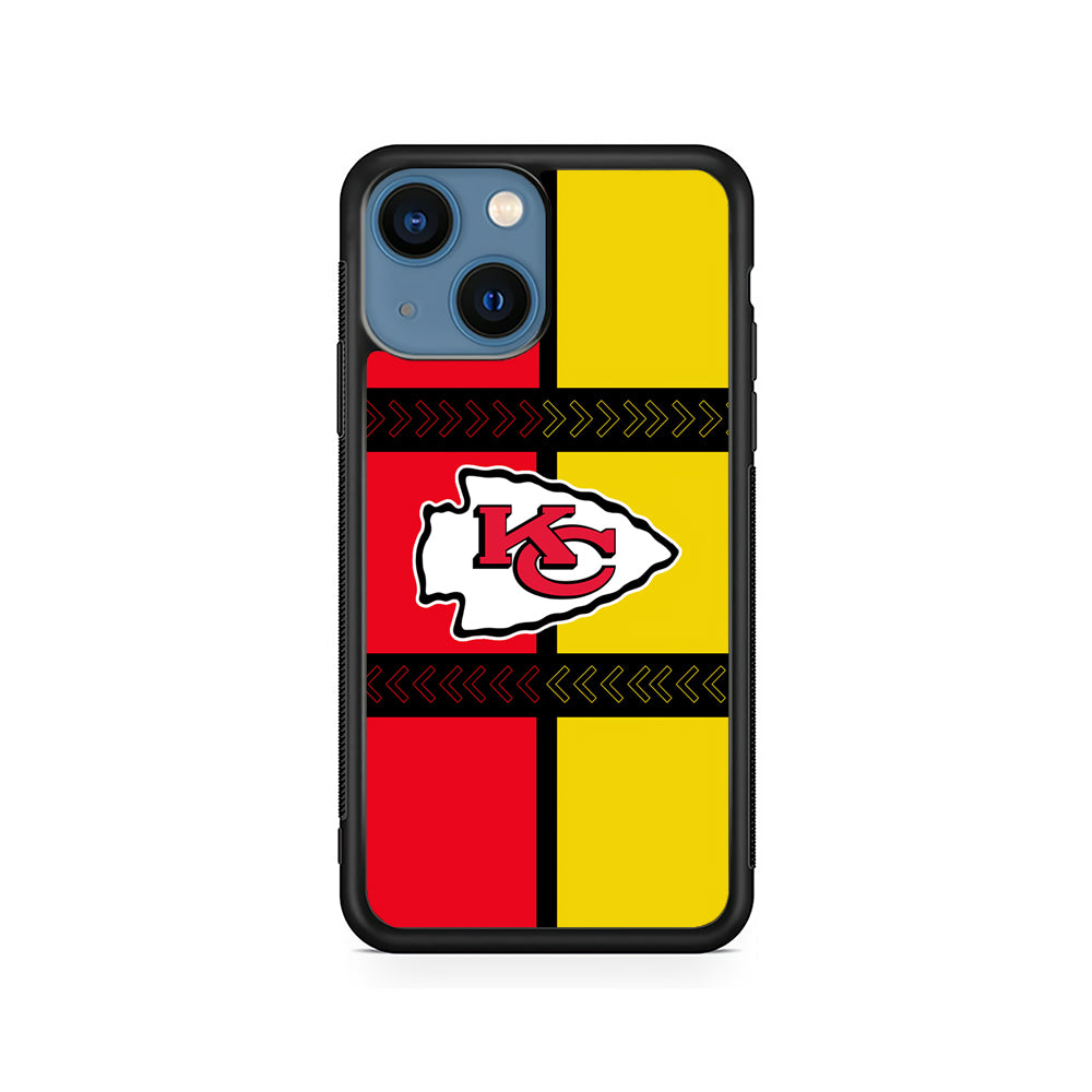 NFL Kansas City Chiefs Colorful iPhone 15 Plus Case