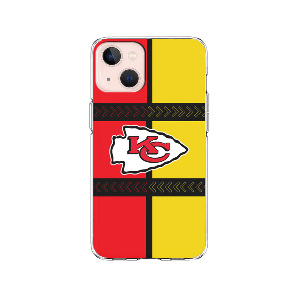 NFL Kansas City Chiefs Colorful iPhone 15 Plus Case