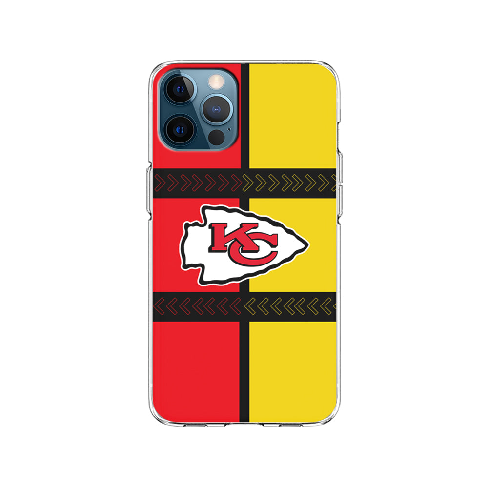 NFL Kansas City Chiefs Colorful iPhone 14 Pro Case